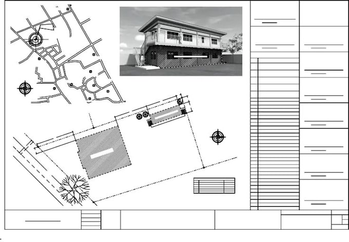 Gig Preview - Pe stamp construction architecture engineering mep hvac floor plan cad drawings