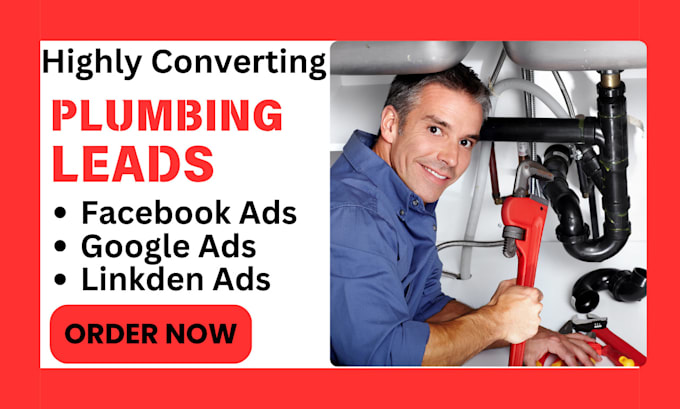 Bestseller - generate exclusive plumbing leads construction handyman leads via facebook ads