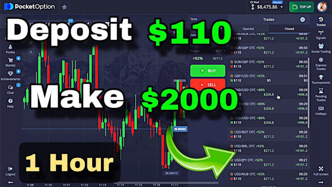 Gig Preview - Build profitable pocket option bot, pocket option, pocket bot, deriv bot