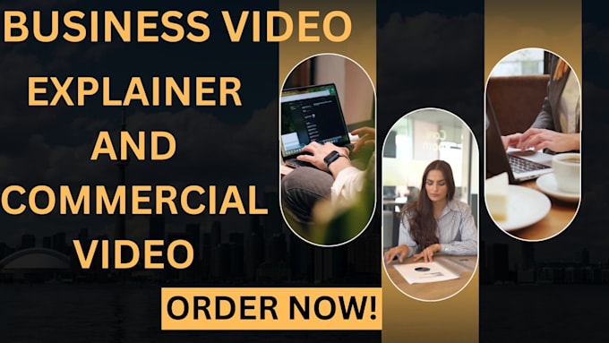 Gig Preview - Create stunning business explainer video, commercial videos to boost your sale