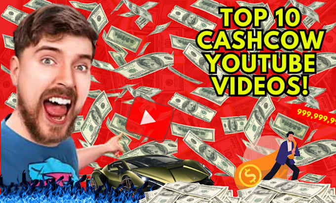 Bestseller - create top 10 cash cow faceless videos and cash cow youtube automation channel