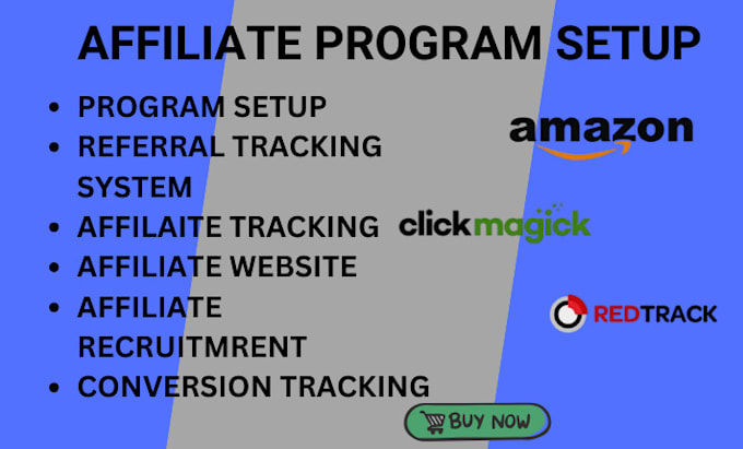 Gig Preview - Do your amazon affiliate recruitment and tracking with anytrack integration