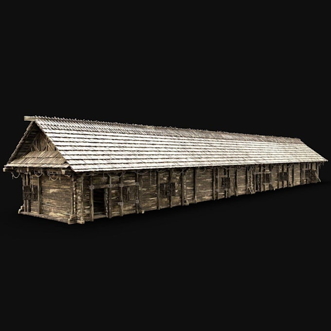 Gig Preview - Design 3d farmhouse, livestock house with perfect rendering