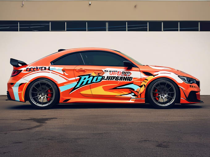 Bestseller - attractive car wrap design and vehicle wrap design