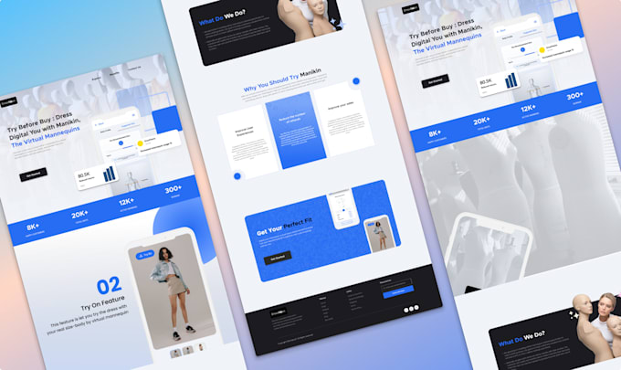 Bestseller - design your landing page, web, or mobile uiux design