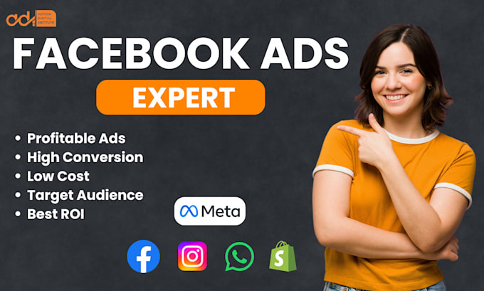 Gig Preview - Be your expert meta ads campaign manager for lead generation a