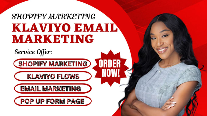 Gig Preview - Set up klaviyo email marketing flows, sign up forms for shopify stores