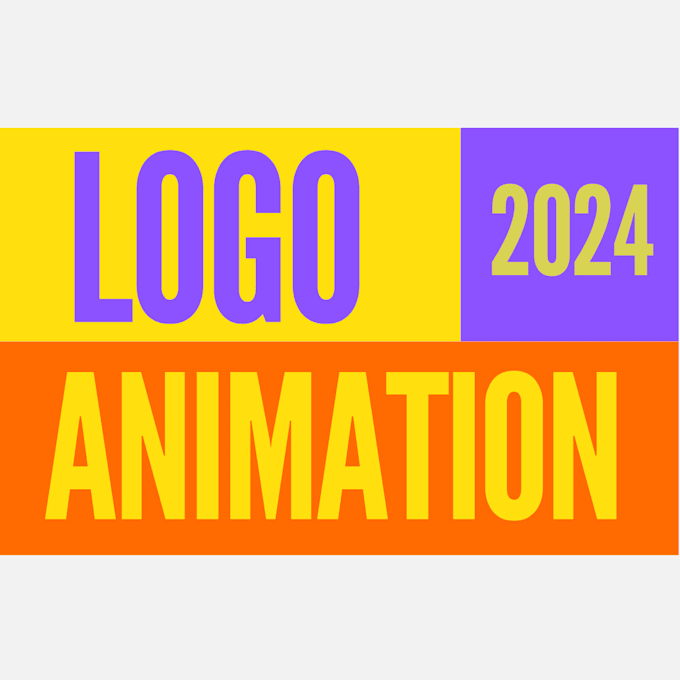 Gig Preview - Create a catchy logo animation