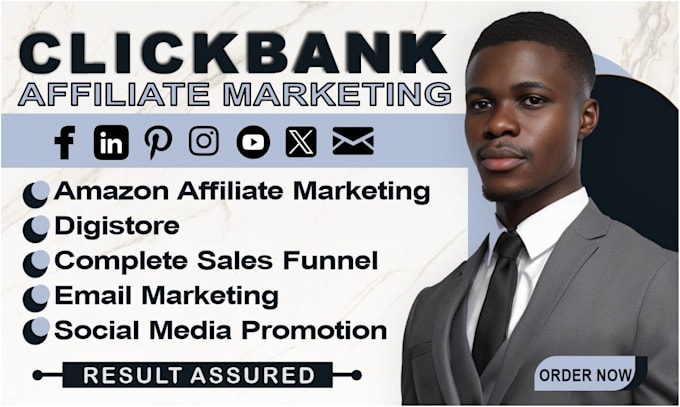 Gig Preview - Promote affiliate link clickbank affiliate link promotion digistore link