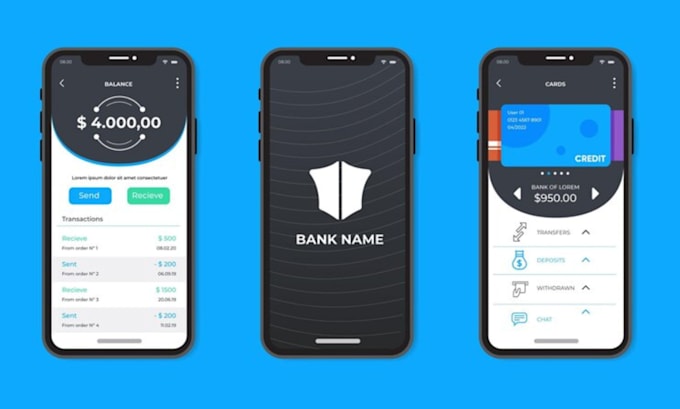 Gig Preview - Develop fintech app wallet app payment app for finance crypto wallet app