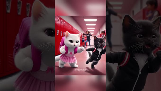 Bestseller - create viral captivating ai cat story for youtube shorts reels and tiktok