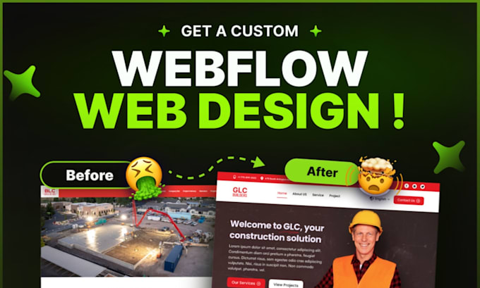 Gig Preview - Build webflow landing page, webflow website, figma to webflow, webflow developer