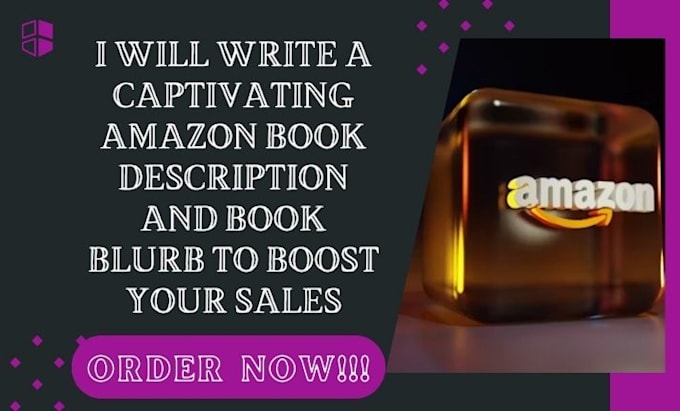 Gig Preview - Write a captivating amazon book description and book blurb to boost your sales,