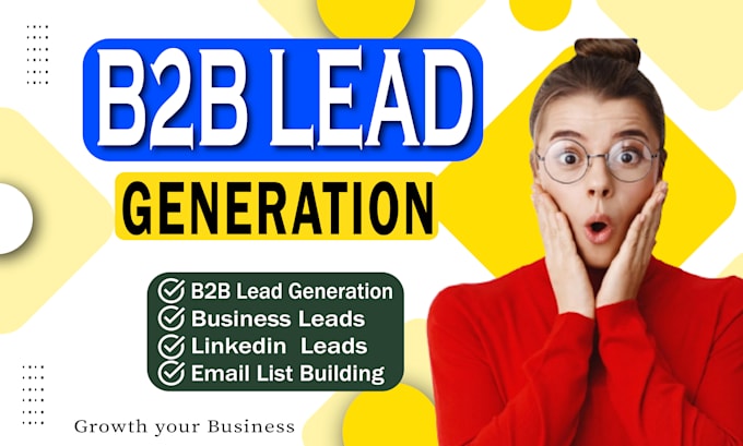 Gig Preview - Do provide b2b lead generation for any industry