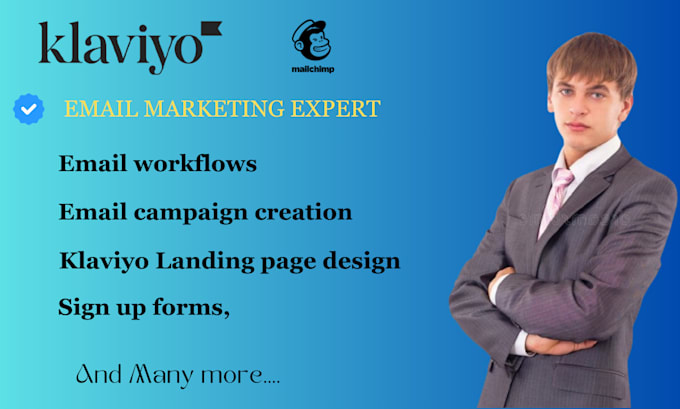 Gig Preview - Setup ecommerce email marketing flows in klaviyo