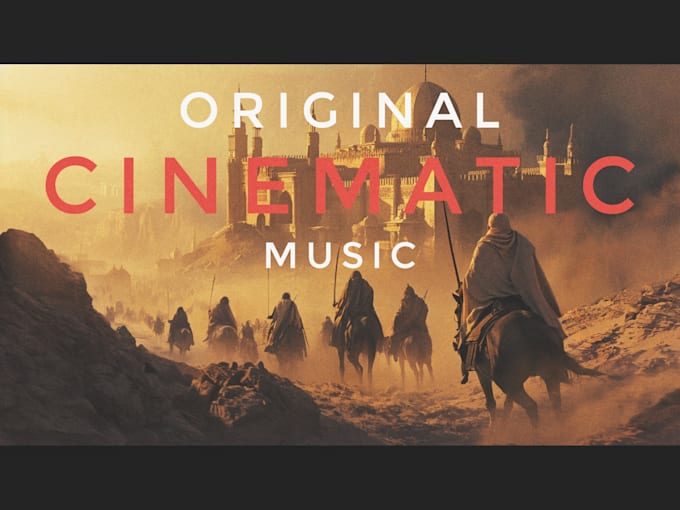 Gig Preview - Compose cinematic music for your film, or video game