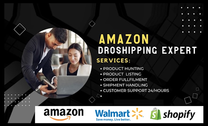 Gig Preview - Manage amazon fba, online arbitrage, and walmart to amazon dropshipping store