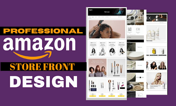 Gig Preview - Build high converting amazon storefront for your brand and do storefront design