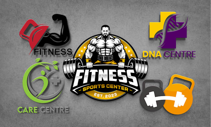 Gig Preview - Design professional health, medical, hospital, gym, fitness logo