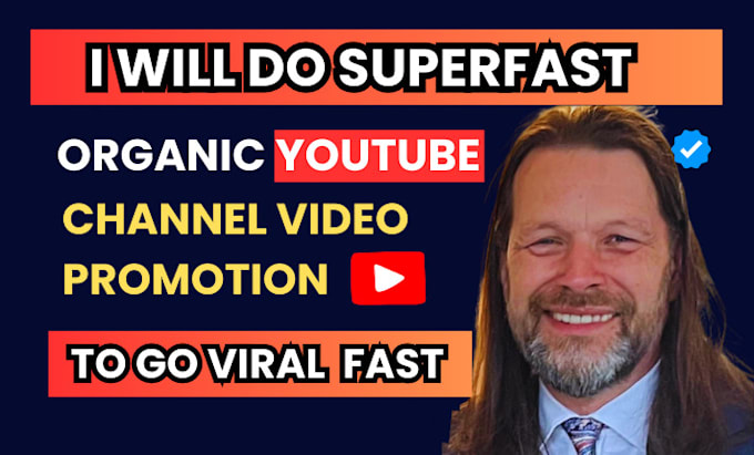 Gig Preview - Do superfast organic usa youtube channel video promotion for monetization growth