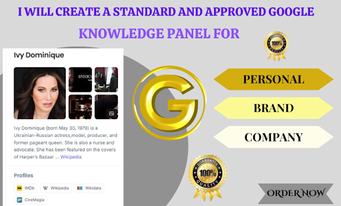 Gig Preview - Make a perfect standard google knowledge panel for any category