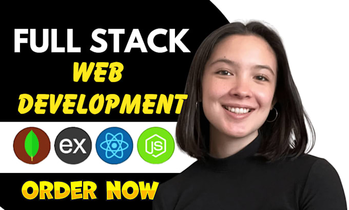 Gig Preview - Develop mern stack web web application development full stack developer