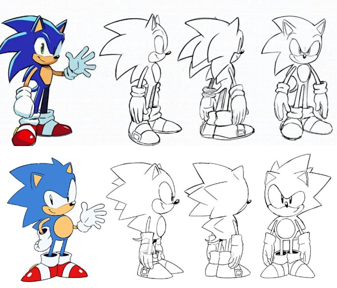 Gig Preview - Draw your sonic oc or your favorite sonic character