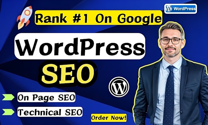 Gig Preview - Do wordpress onpage SEO and technical optimization for google ranking