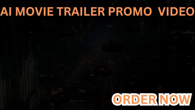 Gig Preview - Make a stunning ai movie trailer for ai promo video