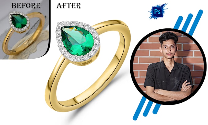 Gig Preview - Do professional jewelry retouching and enhancement