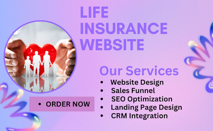 Gig Preview - Insurance websiteinsurance leads life insurance healthinsurance health insurance