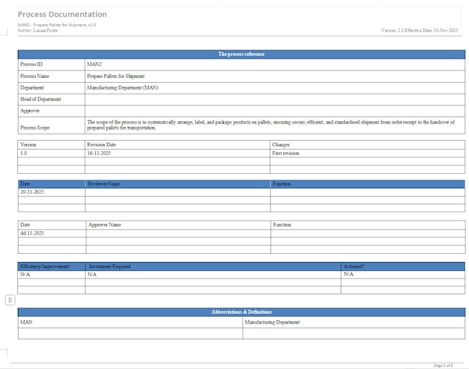 Gig Preview - Create process documentation, guides, manuals, and workflows for you