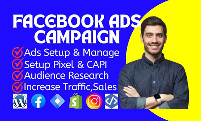 Gig Preview - Expert facebook ads campaign for your brand growth