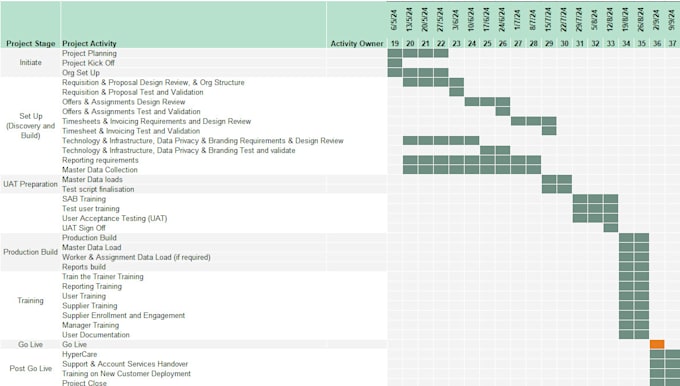 Gig Preview - Help you to manage and delivery your projects