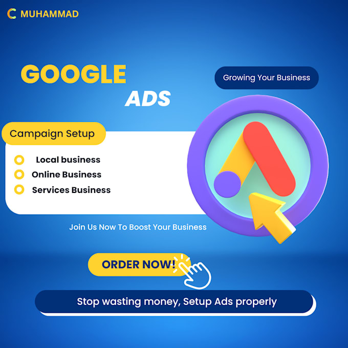 Gig Preview - Setup, optimize google ads adwords PPC campaign for ecommerce and local business