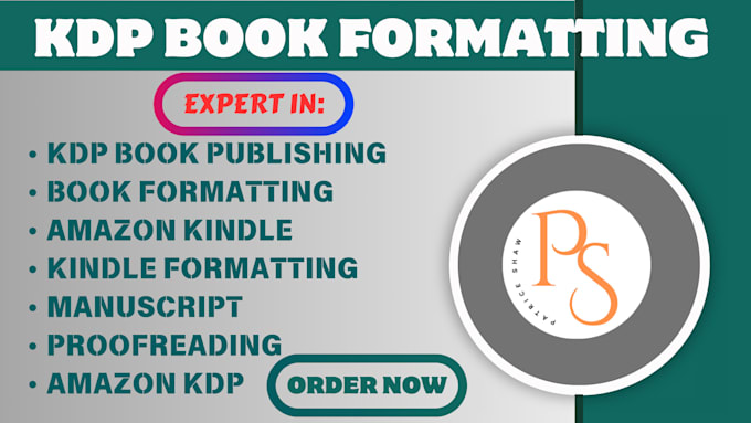 Gig Preview - Do proofreading editing book formatting on your manuscript for amazon KDP