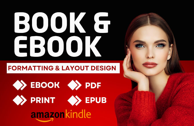 Gig Preview - Do professional book formatting and layout design for print and ebook