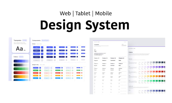 Gig Preview - Build UI complete design system