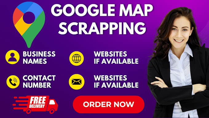 Gig Preview - Provide b2b lead generation and google maps scraping services