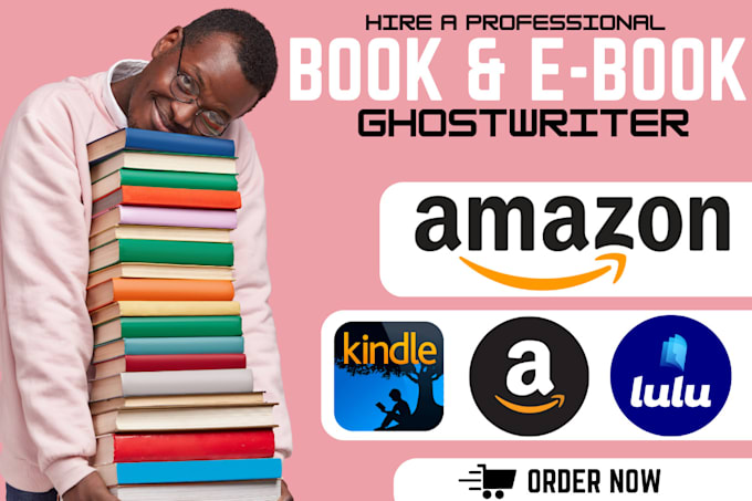 Gig Preview - Ebook ghostwriter KDP book editor ghost book writer nonfiction ghostwriter