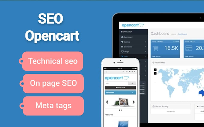 Gig Preview - Full SEO optimization of your website on opencart