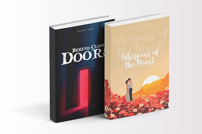 Gig Preview - Create custom book covers that captivate and reflect your work