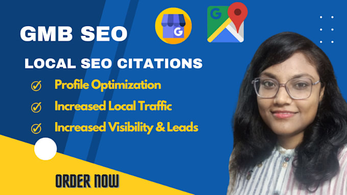 Gig Preview - Optimize google my business profile for local SEO