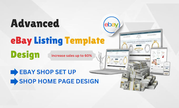 Gig Preview - Design SEO friendly ebay listing templates design