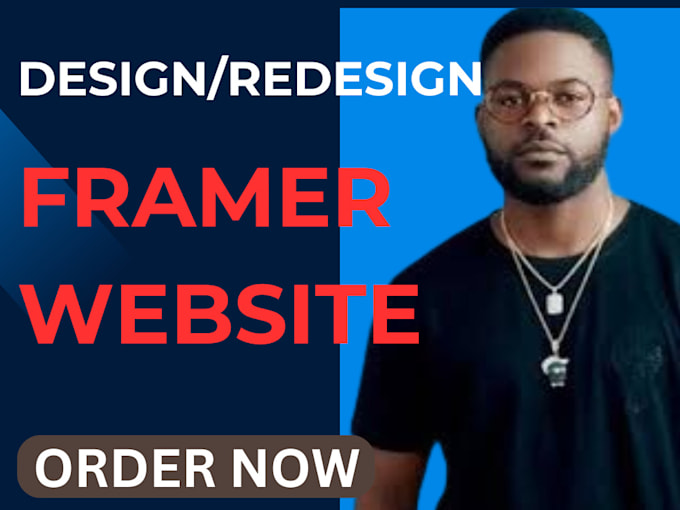 Gig Preview - Create framer website design framer website figma to framer website landing page