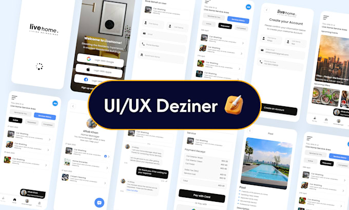 Gig Preview - Design web ui ux design, dashboard ui ux and app ui ux