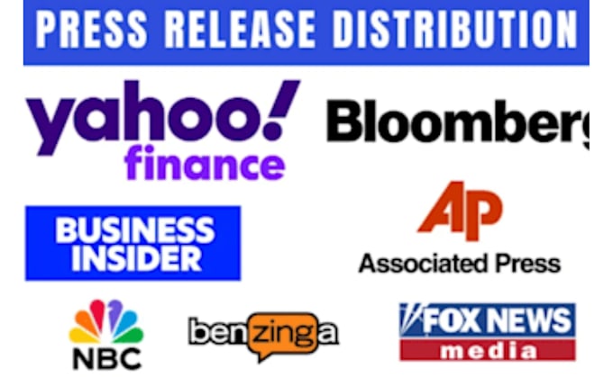 Gig Preview - Do premium press release distribution yahoo finance, crypto pr, music pr, epk