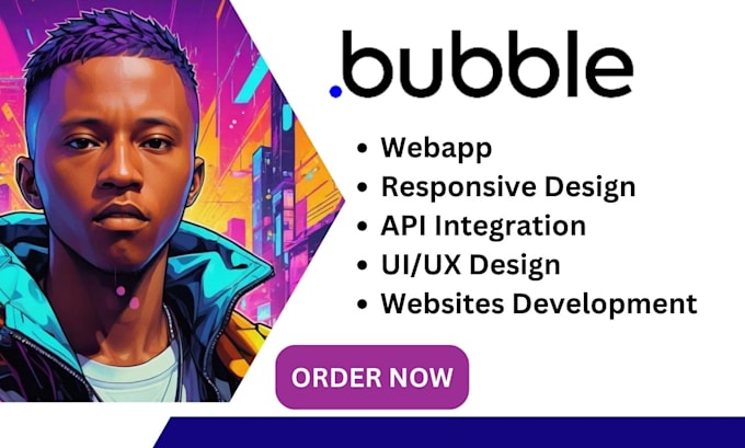 Gig Preview - Develop bubble io bubble developer bubble io flutter flow adalo bubble saas mvp