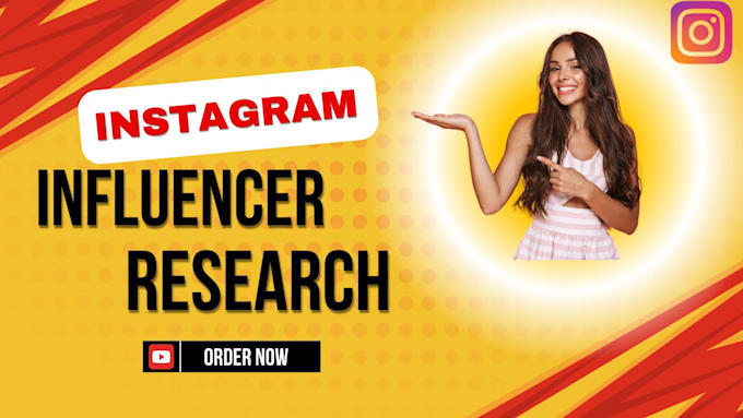 Gig Preview - Do instagram influencer marketing, research and outreach