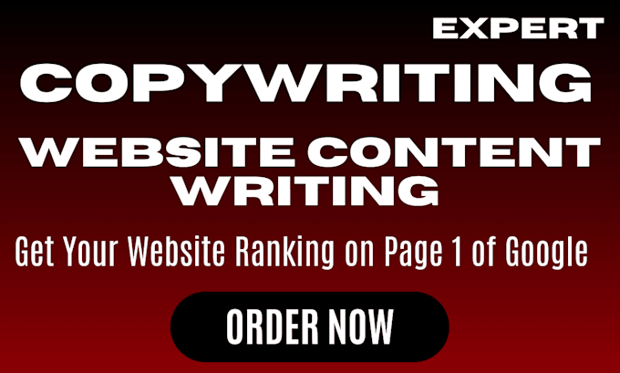 Gig Preview - Copywriting website content website copywriting website copy